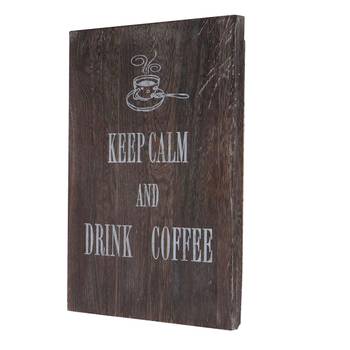 Planche murale Coffee shabby