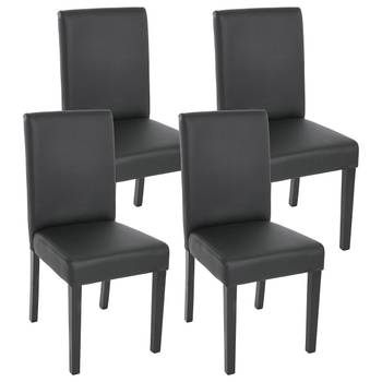 Chaise Littau similicuir lot de 4