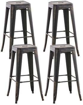 Tabouret de bar Joshua Lot de 4