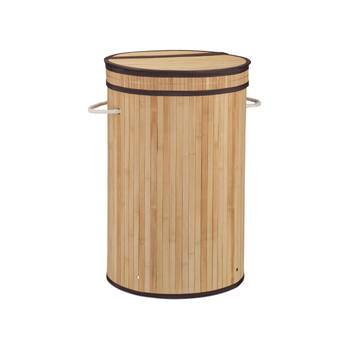 Wäschekorb Bambus mit Klappdeckel