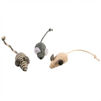 Katzenspielzeug Rope kleine Mäuse