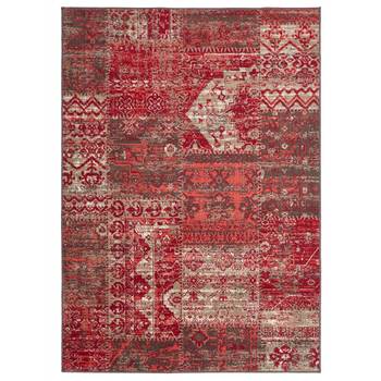 Tapis salon AF1 PATWORK 235x320 rouge