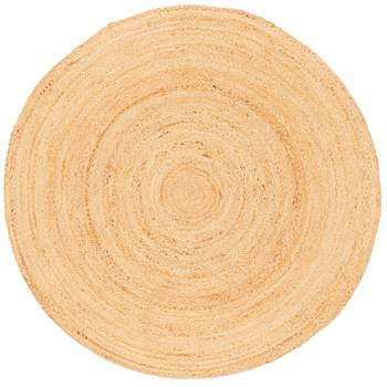 Teppich Jute Salsa Natur Rund