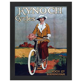 Bilderrahmen Poster Kynoch Cycles