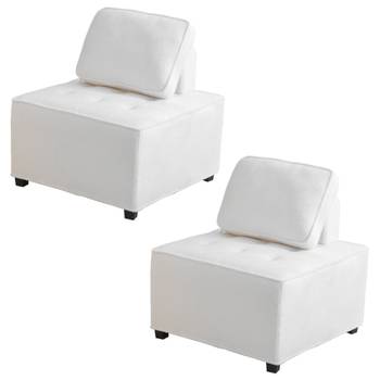 2-Sitzer Modulsofa TEDDYKiss (2er Set)