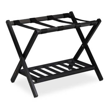 Kofferständer klappbar mit 2 Ablagen