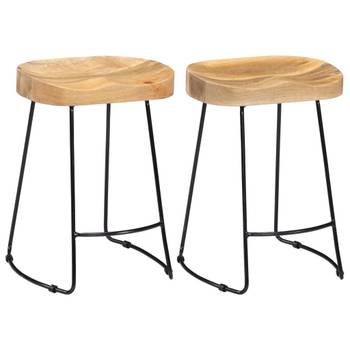 Tabouret de bar 296889 (lot de 2)