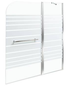 Pare-baignoire 2 volets TUAPI