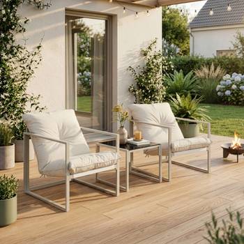 Gartenmöbelset Karg 3-tlg.