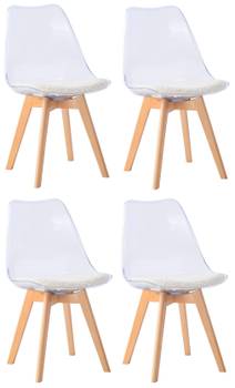 Lot de 4 chaises CARMEN