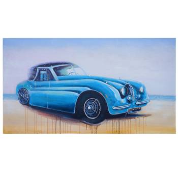 Ölgemälde Oldtimer handgemalt