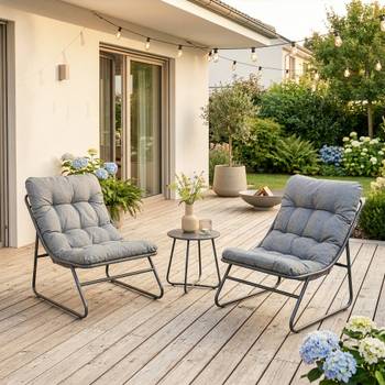 Gartenmöbelset Malmö 3-tlg.