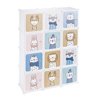 Armoire enfant modulable avec tringle