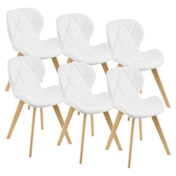 Lot de 6 Chaises Älmhult Similicuir