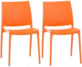 Chaises de jardin Maya Lot de 2