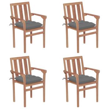 Stapelbarer Stuhl (4er Set)