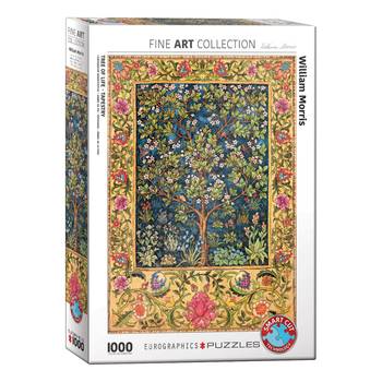 Puzzle Tree of Life Tapestry