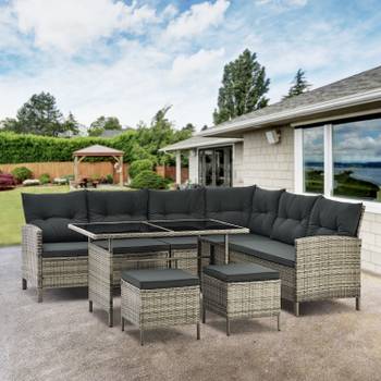 Gartenmöbel Lounge Manacor 4-teilig