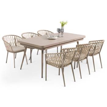 Gartenmöbel Set SUNNY 7er Set