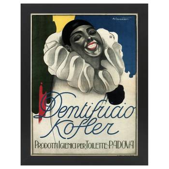 Bilderrahmen Poster Dentifricio Kofler