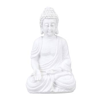Statue de Bouddha blanc de 17,5 cm