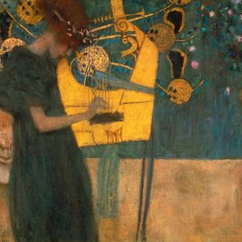 Tableau célèbre Music de Gustav Klimt
