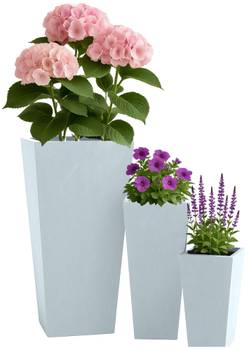 Bac à fleurs Pflanzkübel Lot de 3