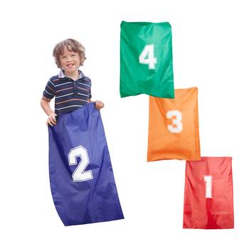 Hüpfsäcke für Kinder 4er Set