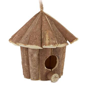 Mini Vogelhaus aus Holz