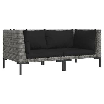 Canapé de jardin 318604 (lot de 2)