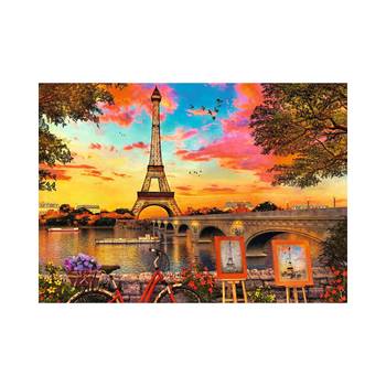 Puzzle Die Ufer der Seine Paris 1000