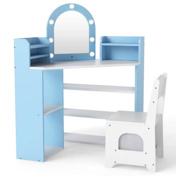 Kinderschminktisch mit Spiegel 1029