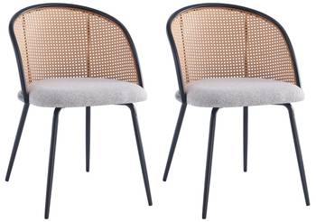 Lot de 2 chaises KOBE