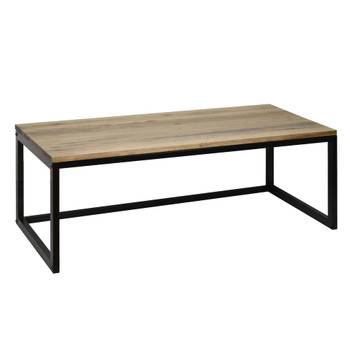 Table basse ECO Three 45x140x40cm Noir