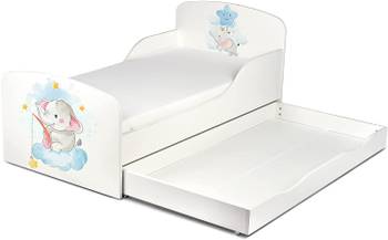 Moderne Lit Enfant Blanche Motif