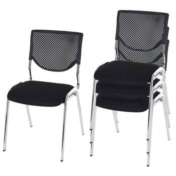 Chaise visiteur T401 empilable(lot de 4)