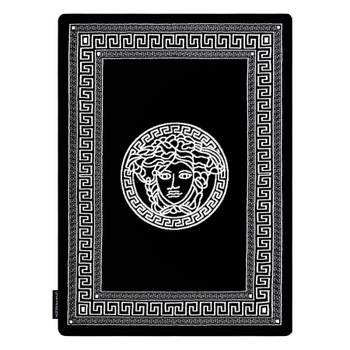 Tapis Hampton Medusa Méduse Grec Noir