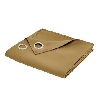 Schlichter Verdunkelungsvorhang mit Ösen