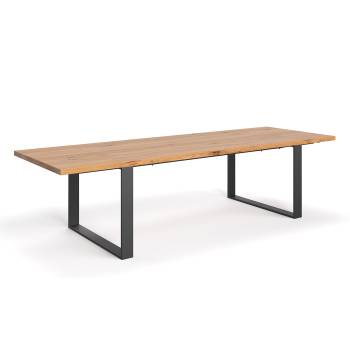 Tisch Mova mit zwei Verlängerung 50 cm