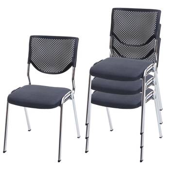 Chaise visiteur T401 empilable(lot de 4)