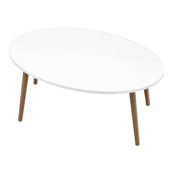 Table basse Sindal ovale 41 x 90 x 50 cm