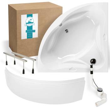 Eckbadewanne Original 4-teilig