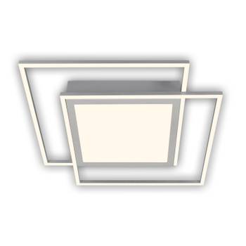 LED Deckenleuchte, alu-chrom-matt, LED
