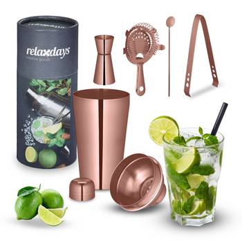 5-teiliges Cocktail Shaker Set