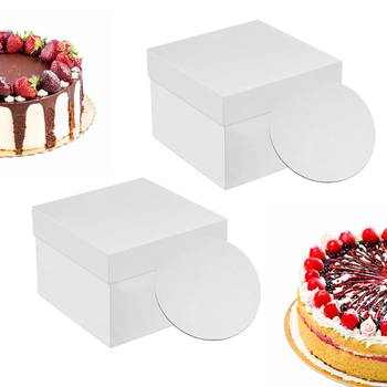 Tortenbox Set mit Cakeboards