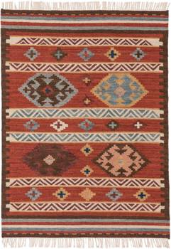 Tapis tissé à plat Kelim Zohra