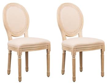 Lot de 2 chaises RICHELIEU