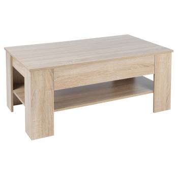 Table basse avec tiroir 110x65x48cm