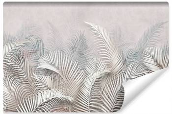 Papier peint Feuilles palmier exotiques