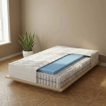 7-Zonen-Thermo-Gel-Matratze Plus 1000 T+